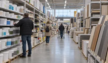 Ремонт откладывают до лучших времён: продажи стройматериалов в России сократились на 4,7%